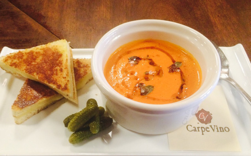 Bar Special: Grilled Cheese & Tomato Soup