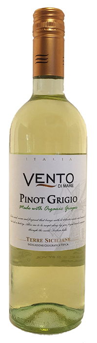 2014 Veneto Di Mare *Organic Pinot Grigio $15